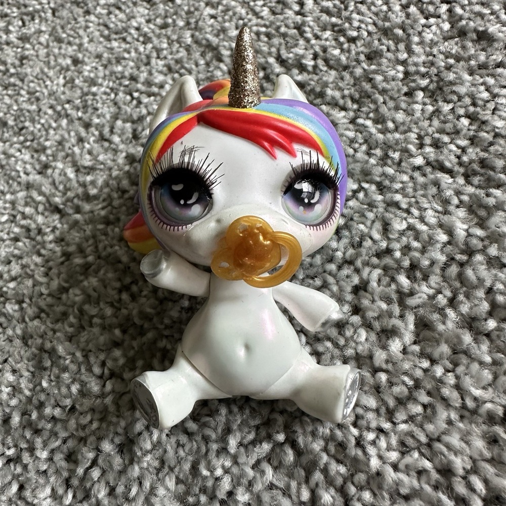 MGA Poopsie Rainbow‎ High Fantasy Friends Unicorn Doll Sparkly Critters Rare